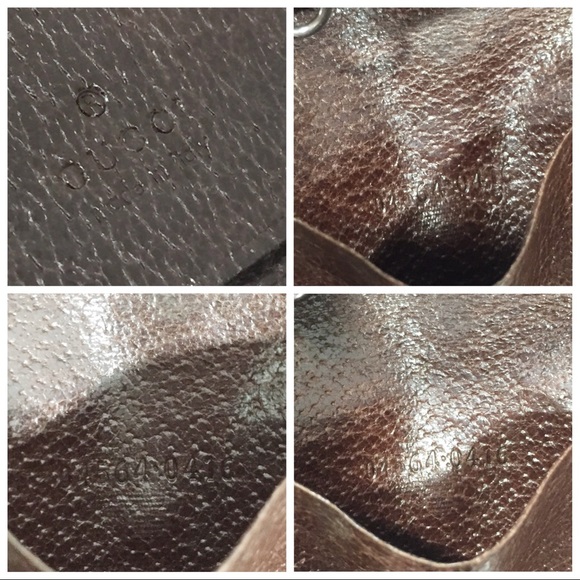 Gucci brown distressed monogram canvas and leather key wallet - Picture 12 of 12